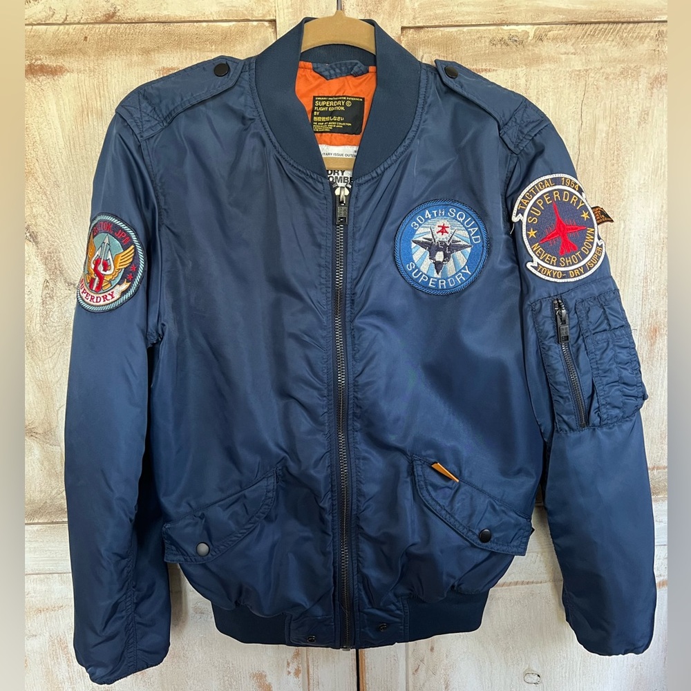 Rare Superdry Flight Edition bomber jacket (M)